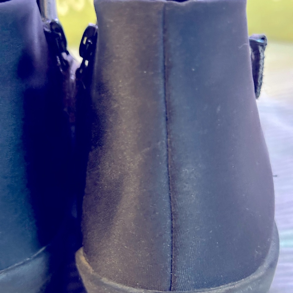 ⭐️CLARKS CLOUDSTEPPER Step Rise Up Leather Ankle Boots, Wm. Sz.10🌻 - Picture 12 of 15